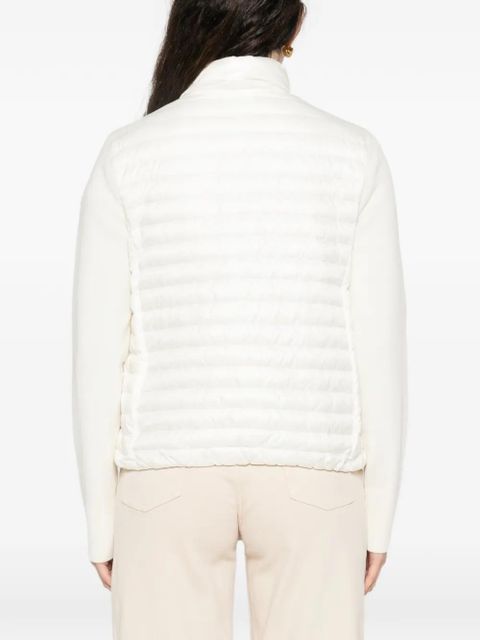 Moncler quilted jacket - White