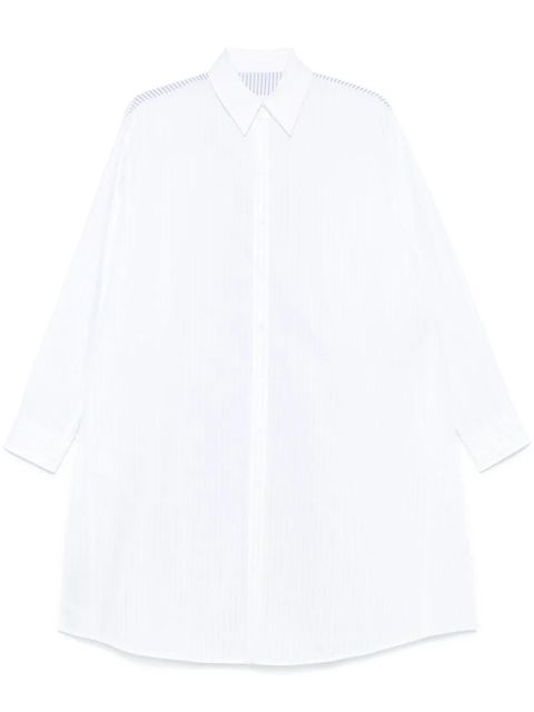 MM6 Maison Margiela striped shirt dress - White - zdjęcie produktu nr 1
