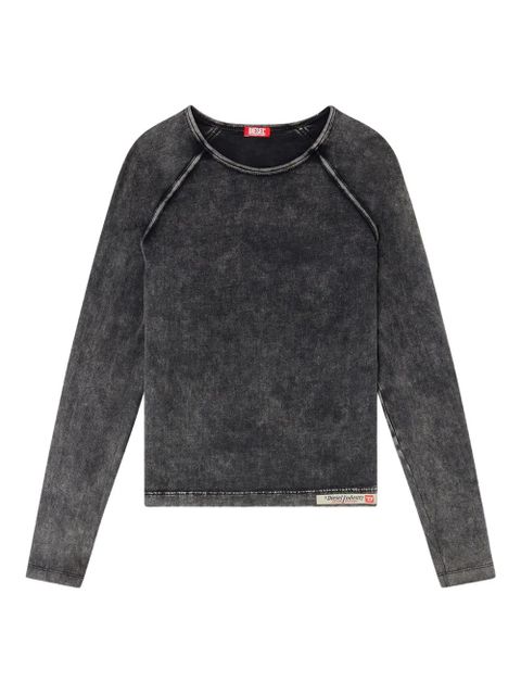 Diesel faded long-sleeve top - Black - zdjęcie produktu nr 1