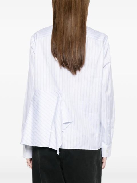 JW Anderson striped panel shirt - White