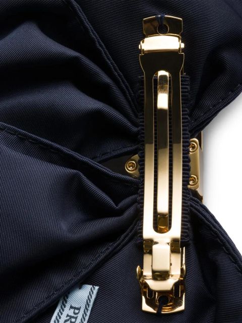Prada Re-Nylon hair clip - Blue - zdjęcie produktu nr 2