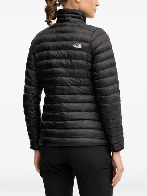 The North Face Huila zip quilted puffer jacket - Black
