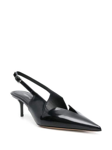 Coperni 65mm cut-out pumps - Black - zdjęcie produktu nr 2