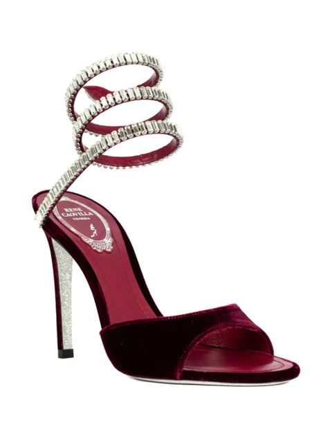 René Caovilla 105mm Cleo Spark sandals - Red - zdjęcie produktu nr 2