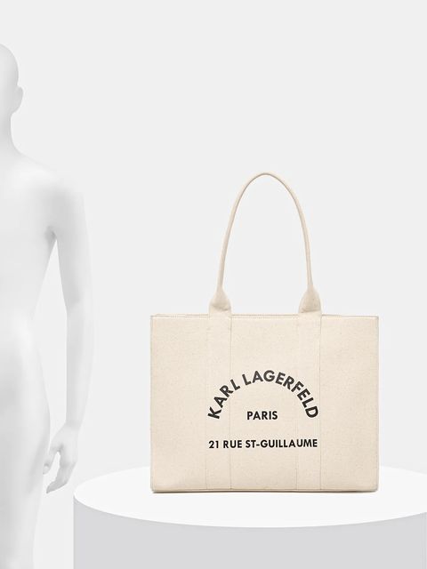 Karl Lagerfeld torebka kolor beżowy A1W50009