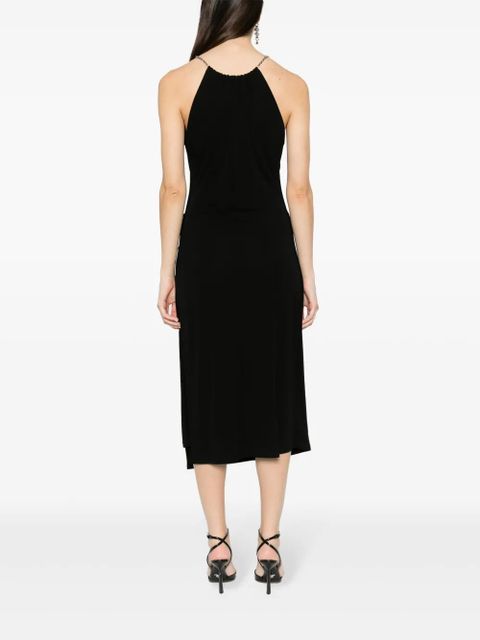 Givenchy halterneck midi dress - Black