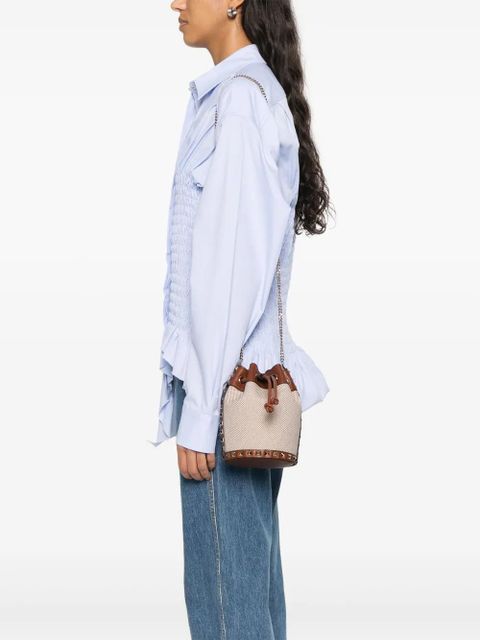 Valentino Garavani Rockstud bucket bag - Brown - zdjęcie produktu nr 2