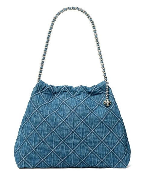 Tory Burch Fleming tote bag - Blue - zdjęcie produktu nr 1