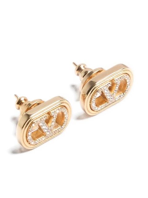 Valentino Garavani Vlogo earrings - Gold
