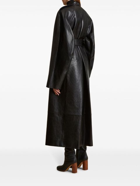 KHAITE Rothen coat - Black