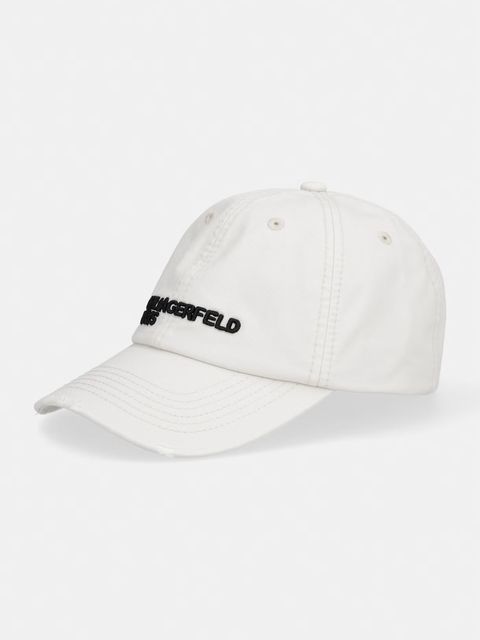 Karl Lagerfeld Jeans czapka z daszkiem