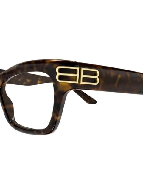 Balenciaga Eyewear square-frame glasses - Brown