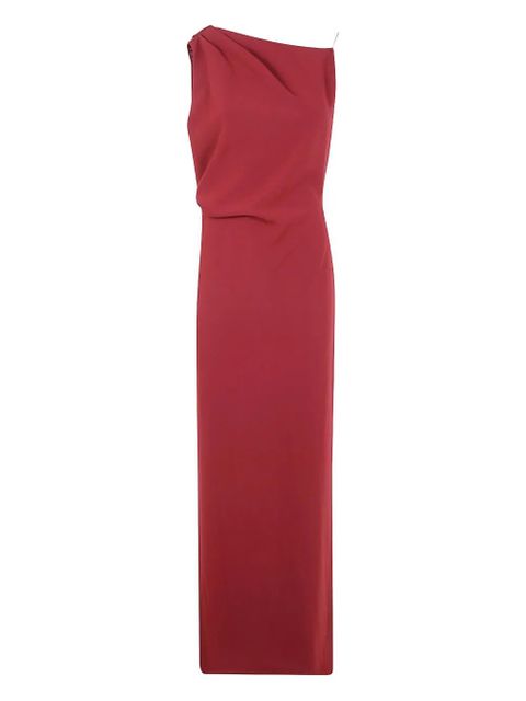 Max Mara draped one-shoulder maxi dress - Red - zdjęcie produktu nr 1
