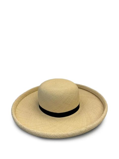 Loro Piana Georgia panama hat - Neutrals - zdjęcie produktu nr 1