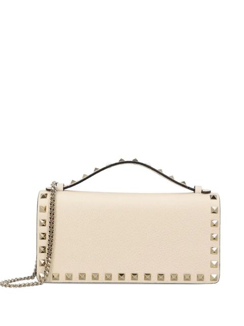 Valentino Garavani rockstud chain-strap cross body bag - Neutrals - zdjęcie produktu nr 1