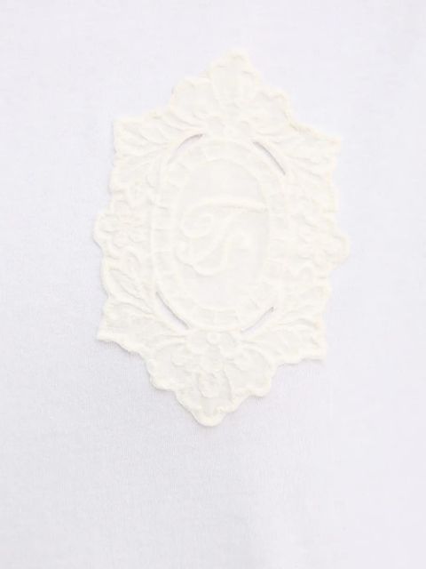 TWINSET appliqué t-shirt - White