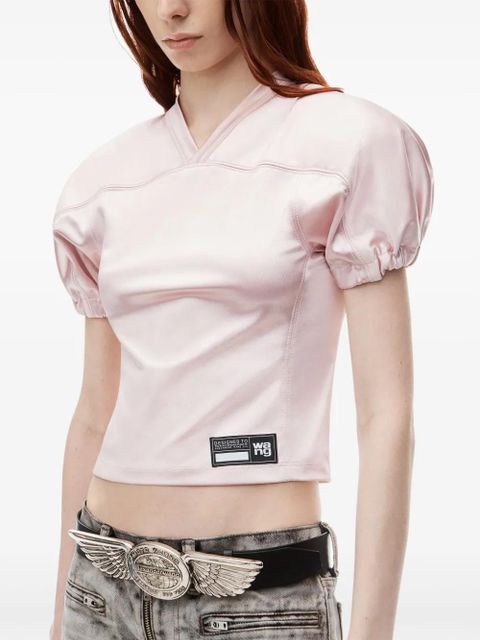Alexander Wang Football padded jersey T-shirt - Pink