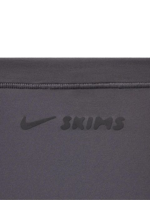 Skims x Nike wrap long-sleeve top - Grey - zdjęcie produktu nr 2