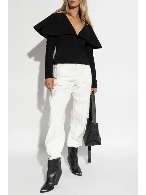 Jil Sander straight-leg trousers - White