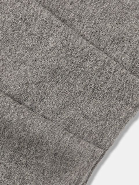 Answear.LAB szalik wełniany damski kolor szary melanżowy