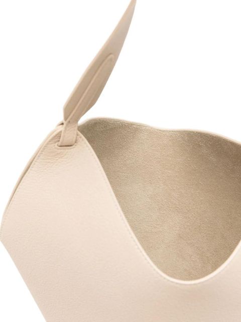 KHAITE Lotus mini tote bag - Neutrals
