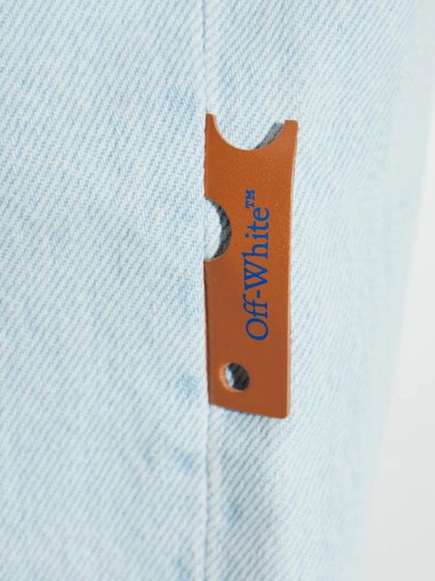 Off-White five-pocket cotton jeans - Blue