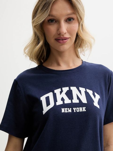 Dkny piżama damska kolor granatowy YI70052