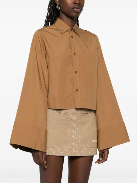 MM6 Maison Margiela cotton shirt - Brown