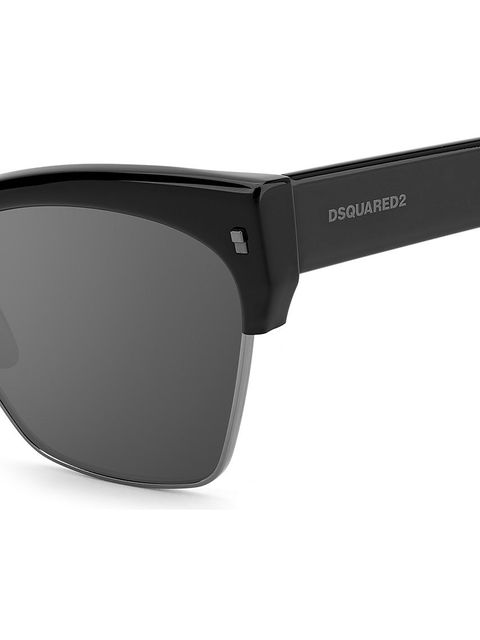 DSQUARED2 okulary przeciwsłoneczne damskie kolor czarny