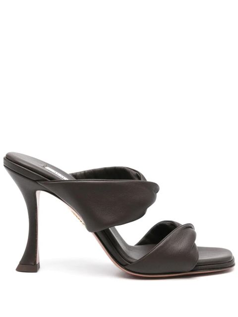 Aquazzura 95mm Twist sandals - Brown - zdjęcie produktu nr 1