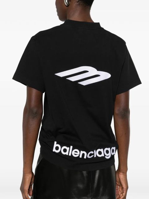 Balenciaga logo T-shirt - Black