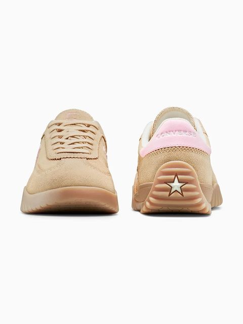 Converse sneakersy zamszowe Run Star Trainer kolor beżowy A15088C - zdjęcie produktu nr 2