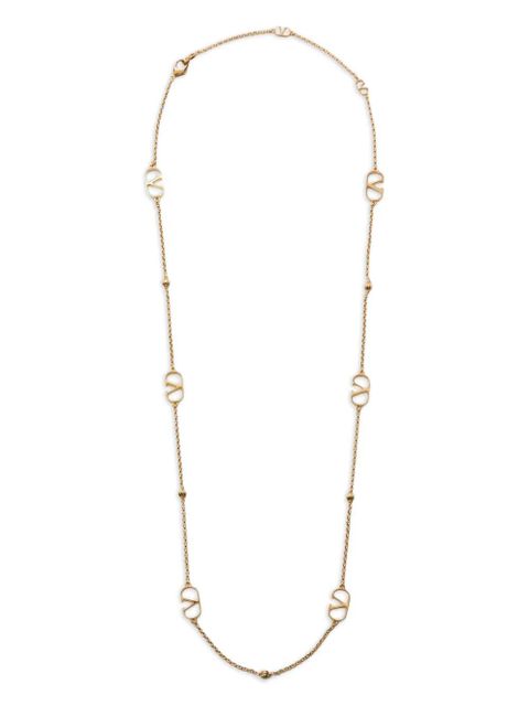 Valentino Garavani Vlogo signature necklace - Gold - zdjęcie produktu nr 1