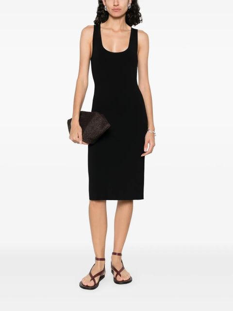 TOTEME midi tank dress - Black - zdjęcie produktu nr 2