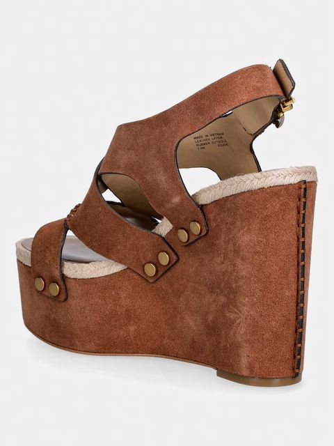 MICHAEL Michael Kors sandały zamszowe Raven Wedge Sandal - zdjęcie produktu nr 2