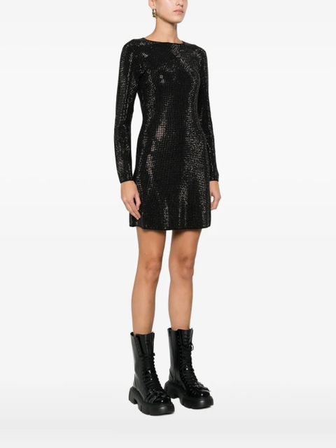 Maje long-sleeve dress - Black