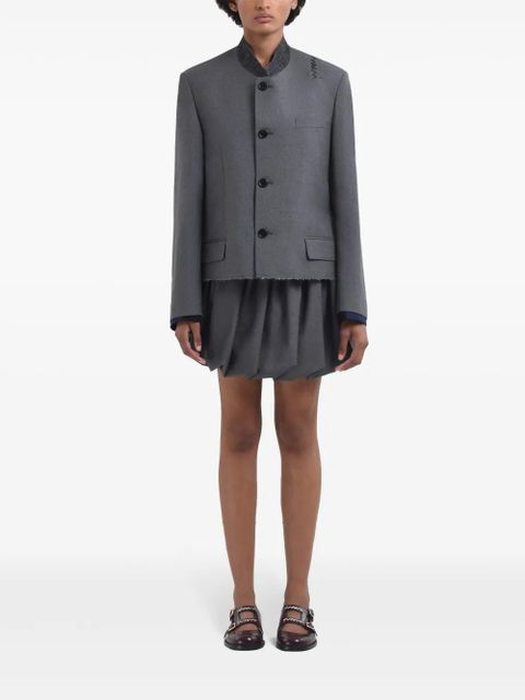 Marni virgin wool jacket - Grey - zdjęcie produktu nr 2