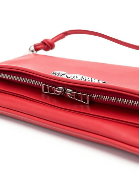 Zadig&Voltaire Rock Eternal leather clutch bag - Red