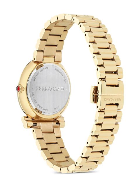 Ferragamo Gancini Twisted 32mm watch - Gold