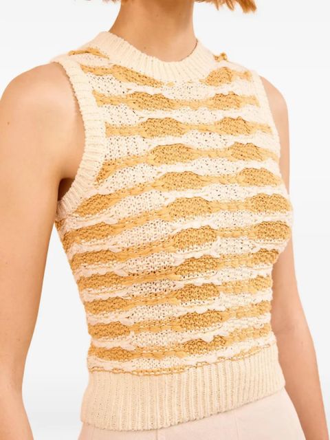 Ulla Johnson Patrizia sleeveless top - Neutrals - zdjęcie produktu nr 1