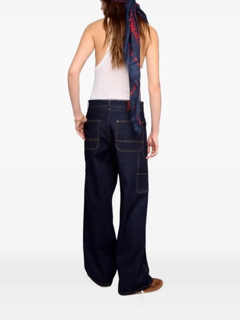 Zadig&Voltaire Perya buttoned jeans - Blue