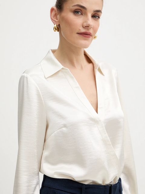 Guess body LEAH damska kolor beżowy gładka W5BH68 W2612