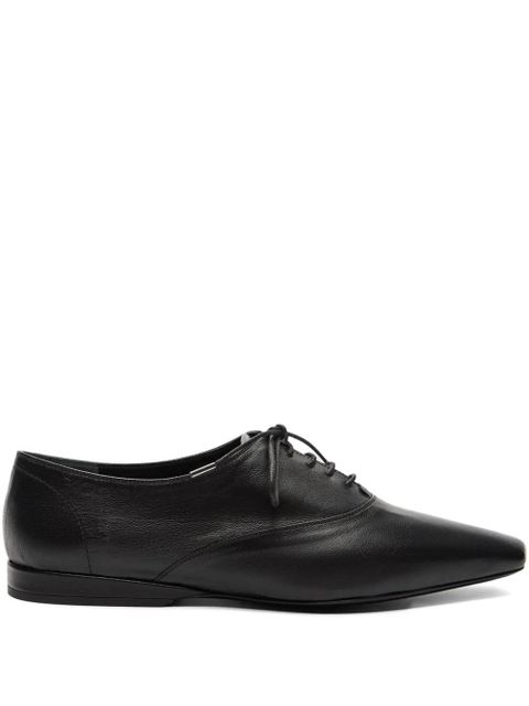 LouLou de Saison Nora LDS beveled-toe lace-up shoes - Black - zdjęcie produktu nr 1