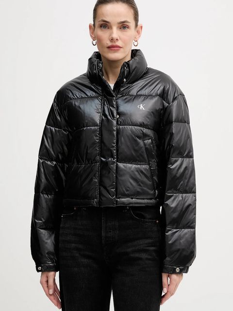 Calvin Klein Jeans kurtka kolor czarny zimowa LV047D504G - zdjęcie produktu nr 1