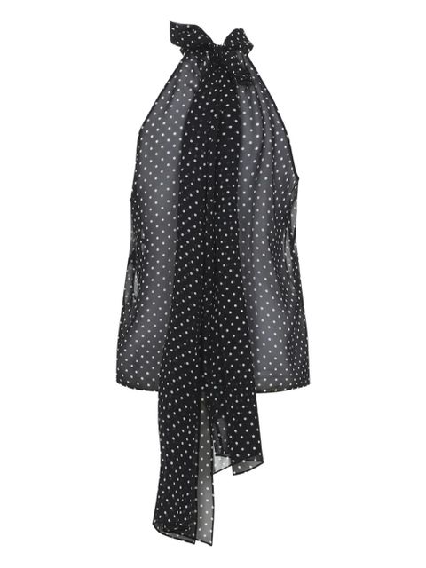 TOM FORD polka-dot blouse - Black