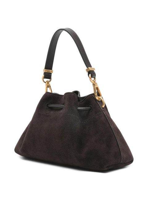 Jimmy Choo small drawstring tote bag - Brown