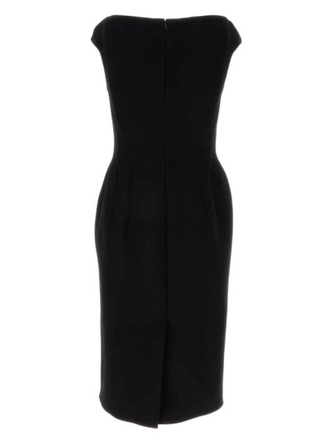 Miu Miu virgin wool midi dress - Black - zdjęcie produktu nr 2