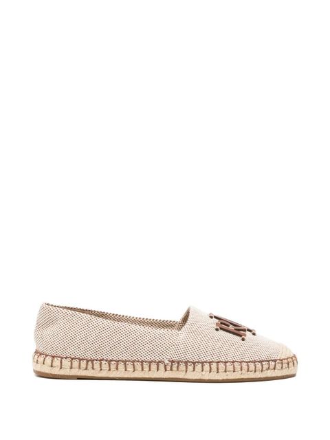 Lauren Ralph Lauren Cameryn logo-patch espadrilles - Neutrals - zdjęcie produktu nr 1