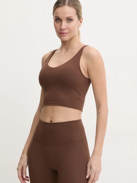 Joy in me top do jogi Grace kolor brązowy Grace - zdjęcie produktu nr 1