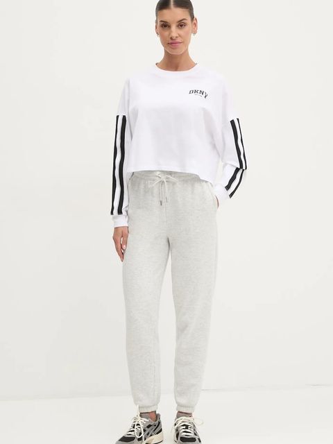 Dkny longsleeve bawełniany
